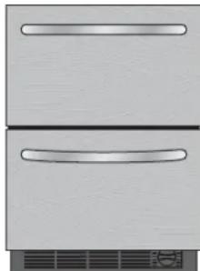 SAMSUNG DVE55A7700V - Refrigerator/Freezer Drawers (with ice maker and water fi Iter): - 2