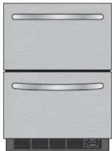 SAMSUNG DVE55A7700V - Doble Cajón Refrigerandor/Congelador (con máquina de hielo y fi Itro de agua): - 2