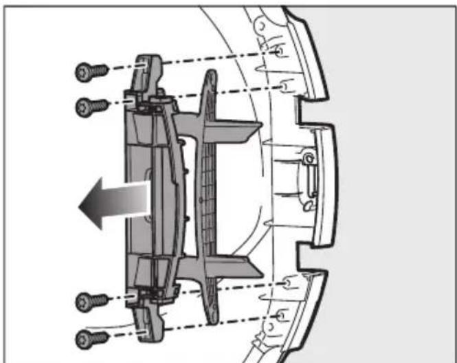 MIELE TXD 160 WP T1 - Démontage de la charnière - 1