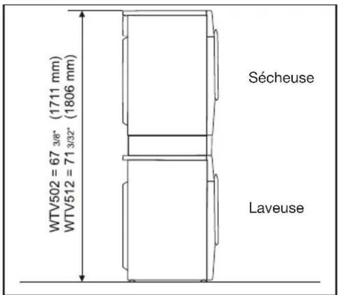 MIELE TXD 160 WP T1 - Laveuse et sécheuse superposées - 1