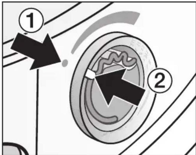MIELE TXD 160 WP T1 - Dépose ou remplacement de la capsule de parfum - 1