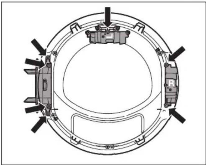 MIELE TXD 160 WP T1 - Conversion du loquet - 3