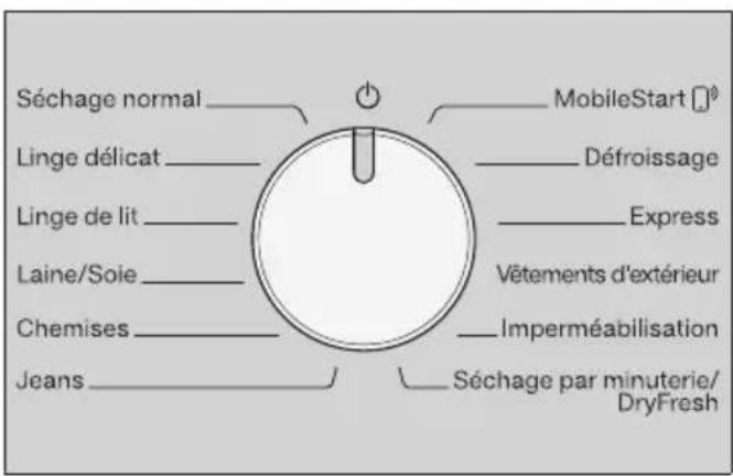 MIELE TXD 160 WP T1 - Mise en marche de la sécheuse - 1
