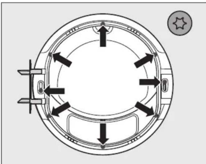 MIELE TXD 160 WP T1 - Démontage des vis - 1