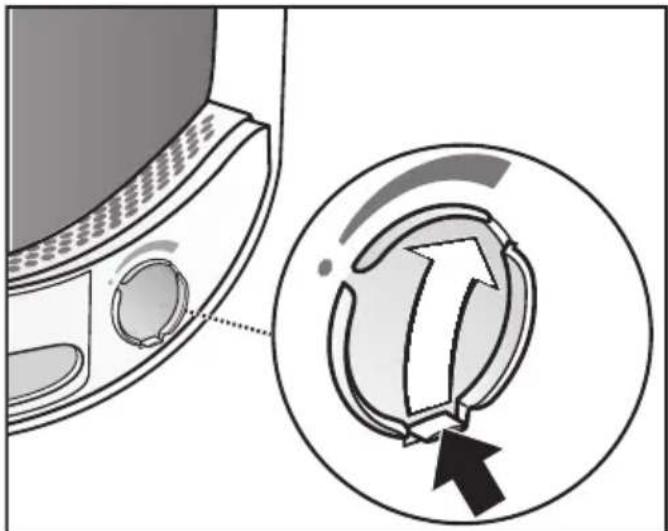 MIELE TXD 160 WP T1 - Logement de la capsule de parfum - 1