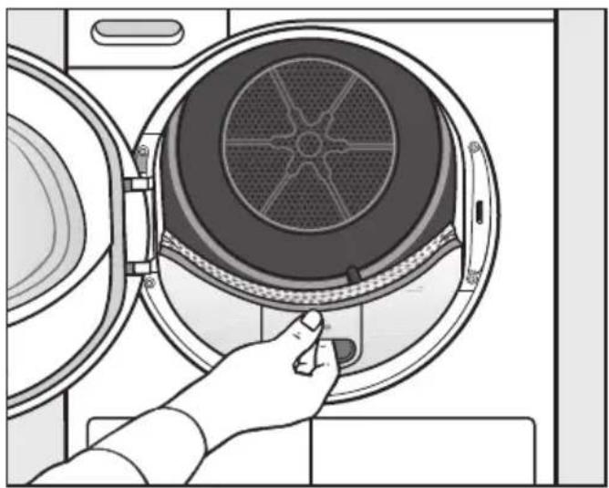 MIELE TXD 160 WP T1 - Retrait des peluches visibles - 1