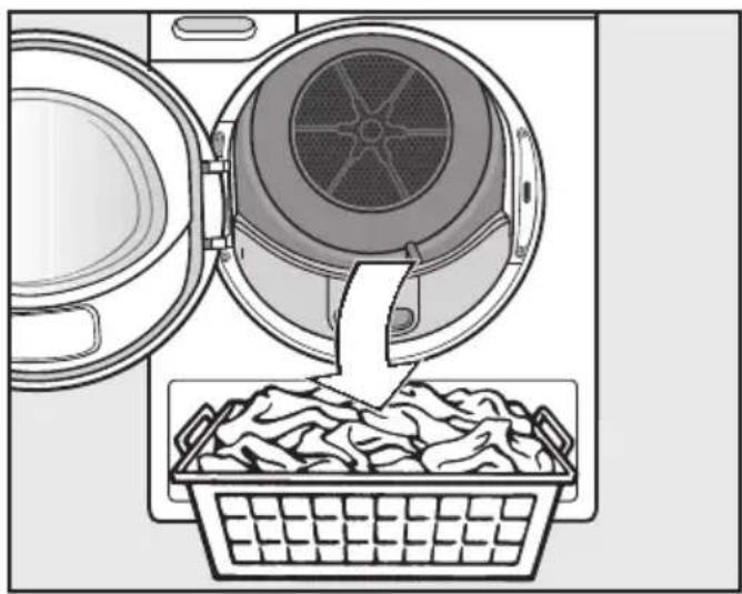 MIELE TXD 160 WP T1 - Retrait du linge - 1