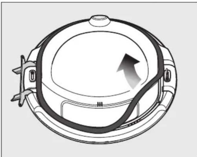 MIELE TXD 160 WP T1 - Démontage du joint de la porte - 1