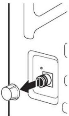 MAYTAG MAT20MNAWW - Remove drain hose from the washer basket - 1