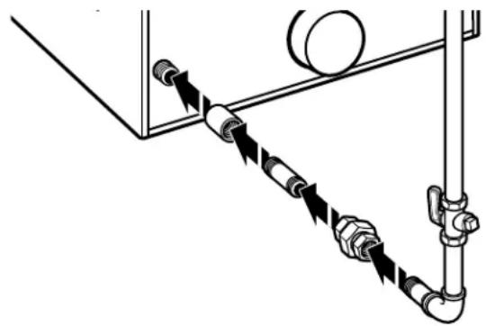 MAYTAG MDG20MNAWW - Rigid Pipe Connection - 1