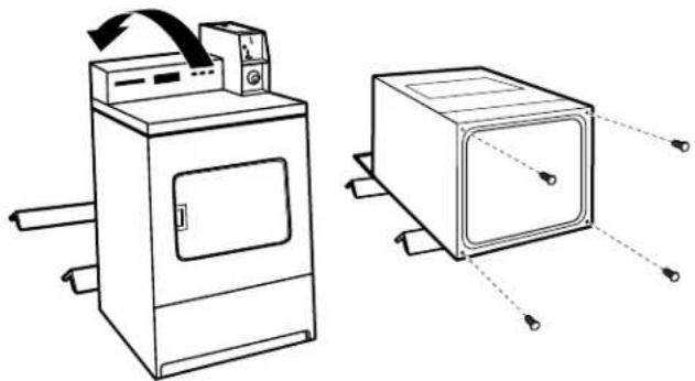 MAYTAG MDG20MNAWW - Prepare dryer for leveling legs - 1