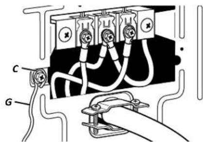 MAYTAG MDG20MNAWW - Use for direct wire or power supply cord where local codes do not permit connecting cabinet-ground conductor to neutral wire. - 4