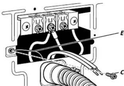 MAYTAG MDG20MNAWW - Connecting Direct Wire Ground - 1