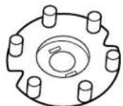 MAYTAG MDE20MNBYW - Parts Supplied: - 7