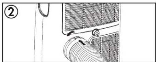 DANBY DPA080E3BDB6 - ASSEMBLING THE WINDOW KIT - 2