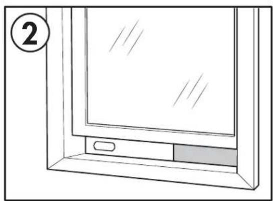 DANBY DPA080HE3BDB6 - INSTALAR EL KIT DE VENTANA - 3