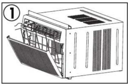 DANBY DAC250EB3WDB - Extracción del chasis del armario - 1