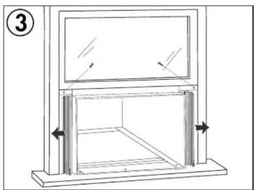 DANBY DAC250EB3WDB - Extienda los paneles de relleno de ventana - 3