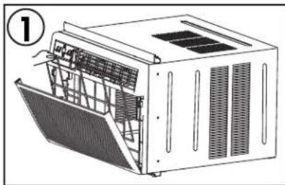 DANBY DAC250EB3WDB - Removing the chassis from the cabinet - 1