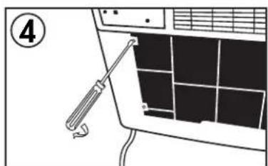 DANBY DAC250EB3WDB - Install the chassis into the cabinet - 4