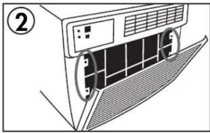DANBY DAC250EB3WDB - Retrait du chassin de l'armoire - 2