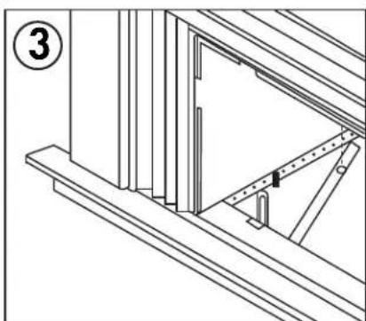 DANBY DAC250EB3WDB - Support Brackets - 4