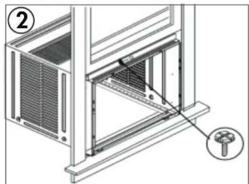 DANBY DAC250EB3WDB - Extend the Window Filler Panels - 2