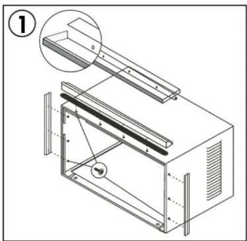 DANBY DAC250EB3WDB - Soportes de canal en forma de "L" y "U" - 1