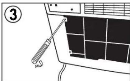 DANBY DAC250EB3WDB - Removing the chassis from the cabinet - 3