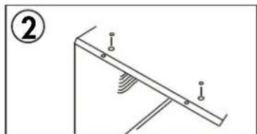 DANBY DAC250EB3WDB - Install the chassis into the cabinet - 2