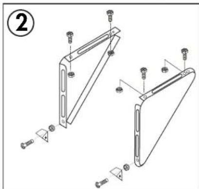 DANBY DAC250EB3WDB - Support Brackets - 3