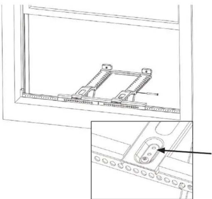 DANBY DAC100B6IWDB6 - Bras de support inclinés - 1