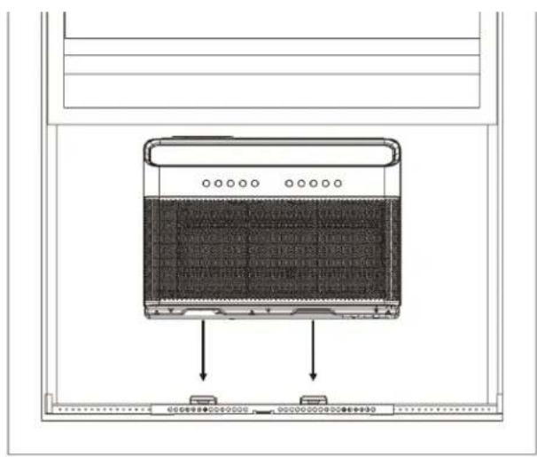 DANBY DAC100B6IWDB6 - INSTALL THE AIR CONDITIONER - 1