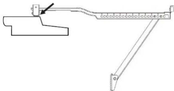 DANBY DAC100B6IWDB6 - INSTALL THE SUPPORT BRACKET - 2