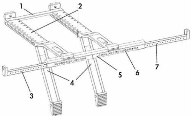 DANBY DAC100B6IWDB6 - DETALLES DEL SOPORTE - 1