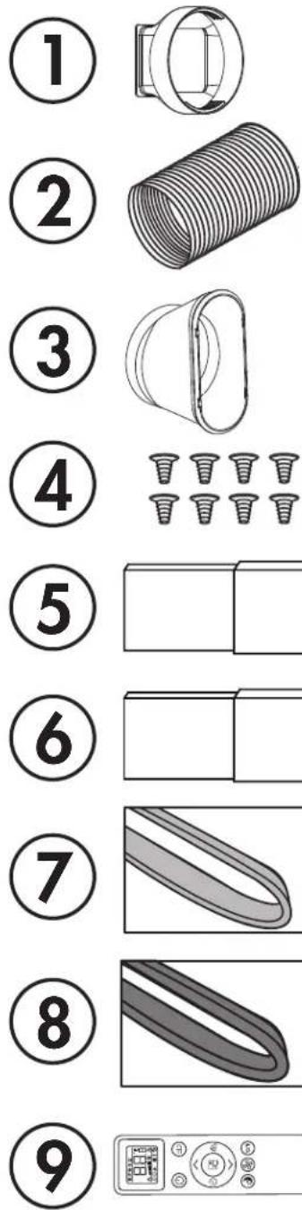 DANBY DPA050E2WDB6 - ACCESSOIRES - 1