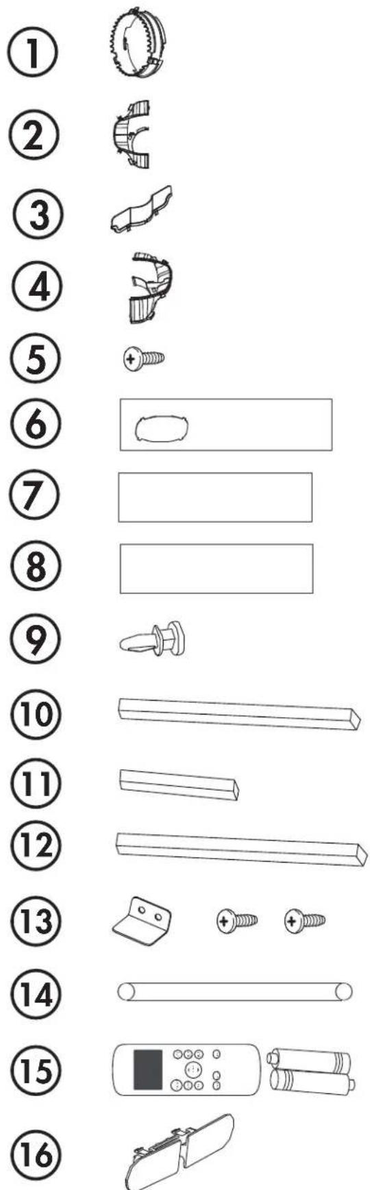 Exploded view diagram of a mechanical assembly with numbered parts and component symbols