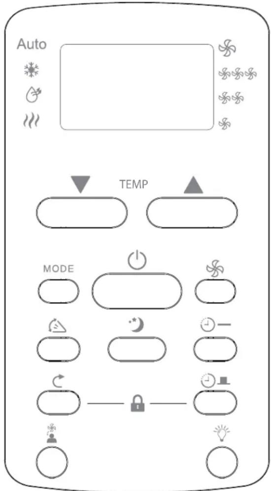 DANBY DPA120B9IWDB6 - TÉLÉCOMMANDE - 1