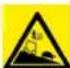 Kärcher B 150 R Bp - Crushing hazard - 1