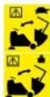 Kärcher B 200 R Bp - Symbole auf dem Gerät - 4