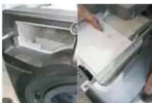 HAIER HWD100BP14636N - ZÁMEK DVERÍ | TYP 2 NÁSTROJE - KŘÍŽOVÝ ŠROUBOVÁK, KLEŠTĚ, PLOCHÝ ŠROUBOVÁK - 5