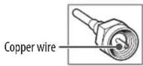 LG OLED55G2PUA - Antenna/Cable - 1