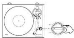 TEAC TN4Dse - Coloque un disco en el plato giradiscos. - 2
