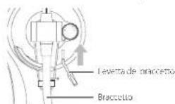 TEAC TN4Dse - Sollevare la levetta del braccetto. - 1