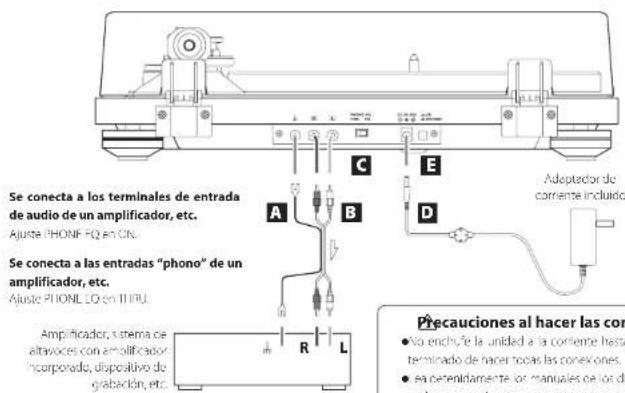 TEAC TN4Dse - Si el sonido salta hacia delante (la aguja salta hacia delante) - 1