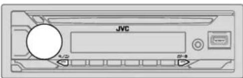 JVC KDTD72BT - Ajustes de audio - 1