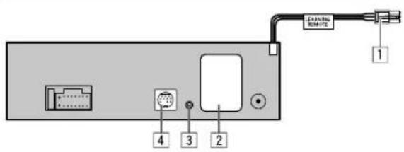 JVC KDTD72BT - Installation/Connexion - 1