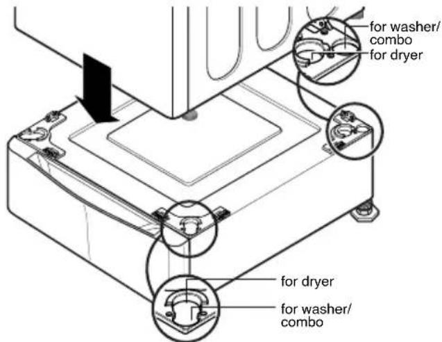 LG WDP5V - Uninstalling a gas dryer: - 1