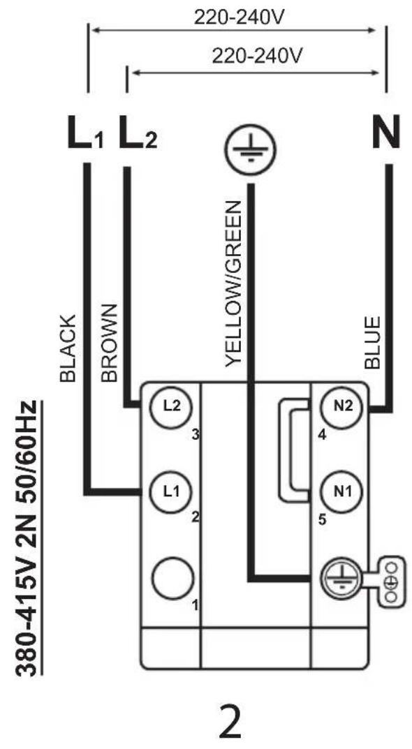 BLAUPUNKT 5IX94290 - Electrical connection diagram - 2