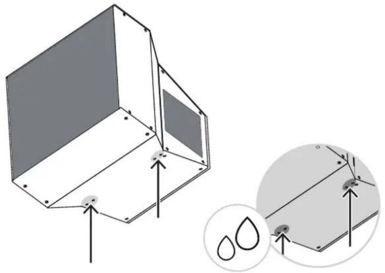 ELECTRO-VOICE MTS6154 - Trous de drainage - 1